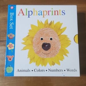 Alphaprints Kids Board Books Set of 4